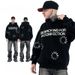 2026 Autumn Winter New 480g Trendy Brand Loaded Fleece Oversize Hooded Sweatshirt_viptrois.com