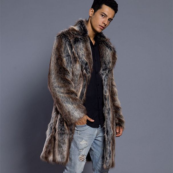 Men's Clothing Fur Coat Autumn And Winter New Style Whole Mink Suit Coat Thick Warm Large Size Loose Casual Coat_viptrois.com