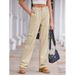 "Women's Multi-Pocket Loose Fit Wide Leg Trousers – Comfortable Workwear & Casual Pants With Slimming Design"_viptrois.com