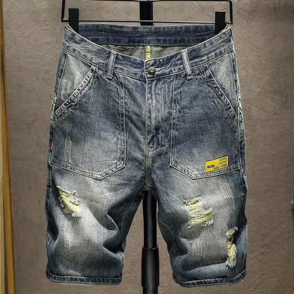 Men's Clothing 2025 Summer Loose Straight Trend Casual Pants Korean Summer Wear Trendy Brand All Match Shorts_viptrois.com