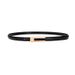 Belt Black Retro Small Belt Women's Simple Classic All-match Belt Thin Matching Skirt Shirt Suit Trouser Belt Thin_viptrois.com