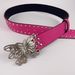 Summer New Rivet Butterfly-Shaped Personality Punk Style Jeans Fashion Versatile Pants High-End Feel Women's Belt_viptrois.com