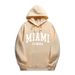 Fashionable Versatile Simple Letter Printing Design Men's Hooded Sweatshirt Crew Neck Style European And American Clothing Male_viptrois.com