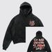 2024 Zipper Hoodie Cool Internet Celebrity Hooded Cardigan Small Bell Letter New Print Jacket Top_viptrois.com