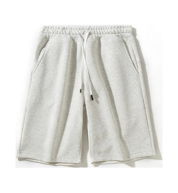 Men's Clothing Summer Cotton Sports Shorts Thin Five Point Loose Fit For Outdoor Running Casual High Waisted With Logo Print Men's Clothing_viptrois.com