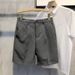 Men's Summer Trendy Brand Sports Casual Shorts Loose Large Size Five Point Pants Thin Design Niche_viptrois.com