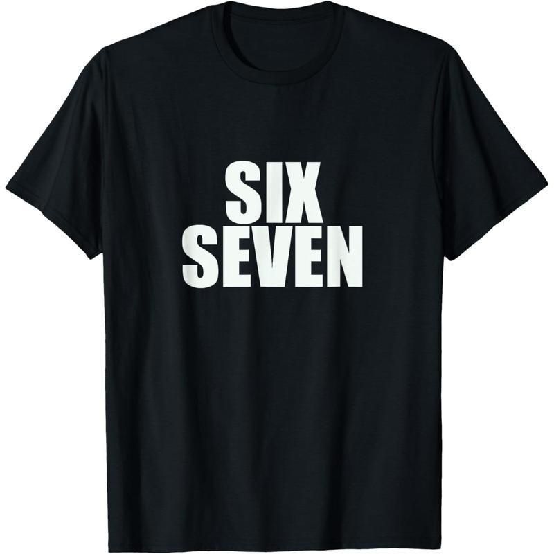 Camiseta Diseño Meme Halloween Divertida Seis Siete 6 7 De Algodón_viptrois.com