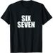 Camiseta Diseño Meme Halloween Divertida Seis Siete 6 7 De Algodón_viptrois.com