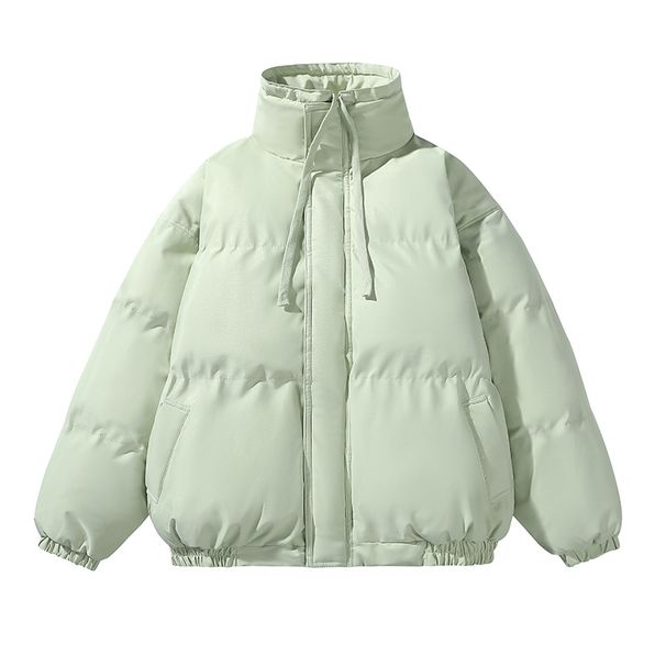 Unisex Oversized Puffer Jacket With Stand Collar - Winter Warm Thickened Cotton Coat For Men & Women (M-8XL, Multiple Colors)_viptrois.com