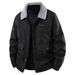 Winter New Men's Suede Lapel Plus Velvet Thickened Jacket Men's Casual Fashion Comfortable Trend Men's Coat_viptrois.com