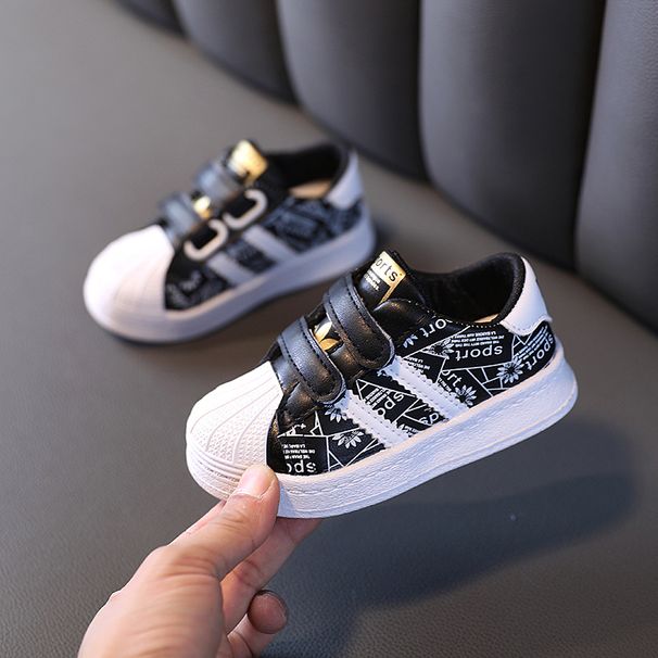 New Spring and Autumn Children's New Girls Fashion Korean Sports Shoes Boy Baby Low-top Casual Sneakers_viptrois.com