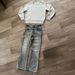Europe And The United States Are Popular, American High Street Trend Fashion Retro Versatile Casual Jeans, Washed And Old Solid Color Straight Pants_viptrois.com