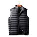 New Autumn And Winter Light Down Jacket Men's Vest Short Fashion Versatile Winter Clothing Men's Lightweight Stand-up Collar Vest Wholesale_viptrois.com