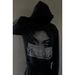 Dark Y2K Hoodie – Oversized Anime Print Streetwear Pullover, Gothic Unisex Retro Hooded Sweatshirt For Urban Edge_viptrois.com
