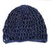 New Retro Literary Hollow Toe Cap Fashionable Knitted Wool Hat Handmade Crochet_viptrois.com