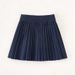 Toddler Girls’ High-Waisted Cotton Pleated Skirt – Soft A-Line For Play & School (80cm-120cm, 4 Colors)_viptrois.com