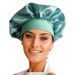 solid Color Wide Brim Elastic Adult Sleeping Men And Women Fashion Hair Care Beauty Shower Satin Chemotherapy Cap_viptrois.com
