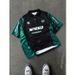 Men's Clothing Youth Polo Shirt The United States Student Short Sleeved Fashion Color Matching Printing Trend_viptrois.com