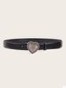 Factory Direct supply new metal love snap belt versatile simple retro women's belt decorative jeans with fashion_viptrois.com