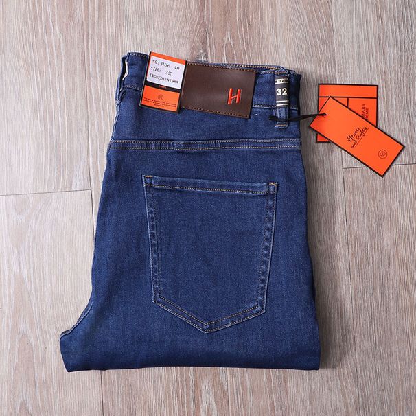 Men's Clothing New Small Straight Men's Trousers Business Casual High End Trousers Four Seasons_viptrois.com