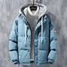 Men’s Winter Hooded Jacket – Windproof & Warm Polyester Puffer Coat (7 Sizes, 4 Colors) | Streetwear & Casual Style_viptrois.com