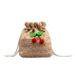 Women's Shoulder Bags Straw Woven Bag, Women's Summer Drawstring Bucket Bag, Cherry Hand-woven Bag, Single Shoulder Bag_viptrois.com