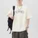 Summer Printed Cotton Sleeve T-shirt Men's China-Chic Loose Casual_viptrois.com