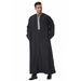 Men's Clothing Robe Long Sleeved Lace Long Gown Nationality Clothing_viptrois.com