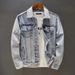 Men's Clothing Chinese Fashion Brand Embroidered Denim Jacket For Men Spring New Style National Trend Print Slim Stretch Jacket All Match Tops_viptrois.com
