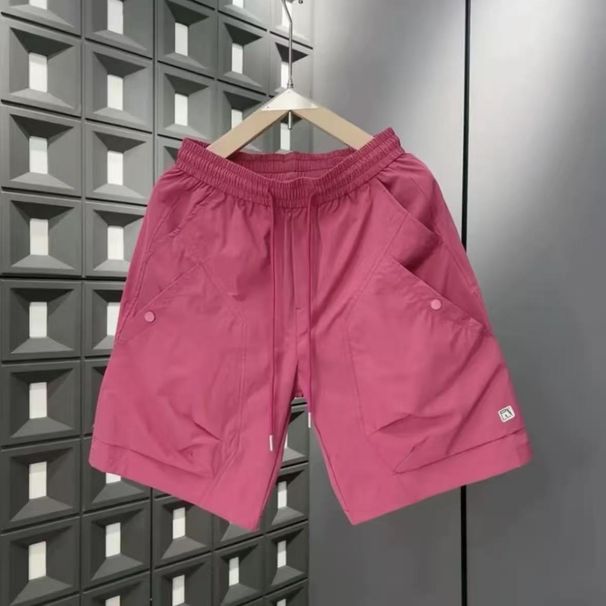 Summer New Trendy Quick-dry Three-dimensional Cut Shorts, Breathable, Casual, Versatile, Simple And Stylish,_viptrois.com