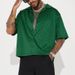 Men's Clothing Printed Short Sleeved Shirt Men's Summer New Casual Loose Top Shirt_viptrois.com