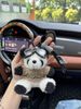 Bag Charms Pilot Panda Cute Plush Pendant Keychain Bag Pendant Panda Plush Doll Back Clip Gift_viptrois.com