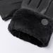 Genuine leather gloves for men autumn and winter warm plus velvet thick driving and cycling simple business handsome deerskin sheepskin trend_viptrois.com