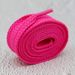 Shoelaces Classic Versatile Trend Widened Flat Shoe Laces Single Layer Solid Color Polyester Fat Shoelaces Shoe Accessories_viptrois.com