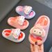 Summer Girls' Sandals and Princess Cartoon Indoor Anti slip Bathroom Shower Cute Soft Sole Children's Slippers_viptrois.com