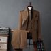 Men's clothing double breasted suit suit wedding groom suit jacket_viptrois.com