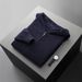 Pure Spring And Autumn New Men's 100% Pure Wool Jacket Hooded Thickened Sweater Business Casual Zipper Knitted Cardigan_viptrois.com