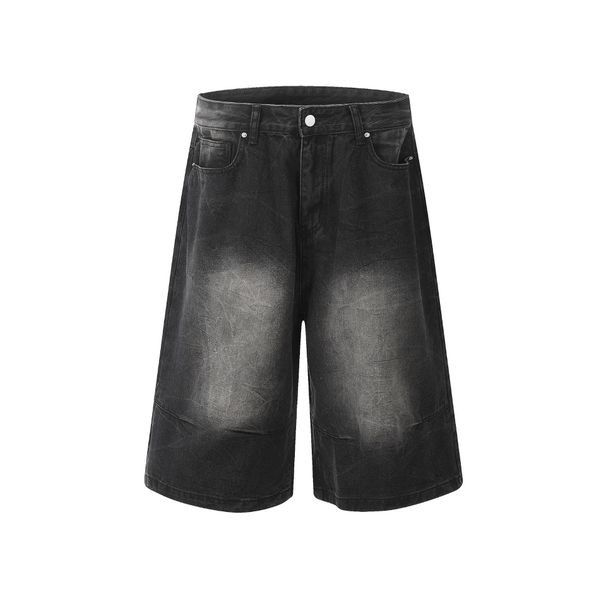 Men's Clothing Graffiti Camouflage Cropped Pants Summer Trendy Brand Pure Cotton Straight Tube Cropped Shorts For Men_viptrois.com