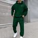 Men's Fleece Hoodie & Jogger Set – Logo Print Streetwear Loungewear (S-3XL) – Unisex Oversized Fit For Gym & Casual_viptrois.com