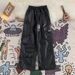 Men's Clothing Street Motorcycle Style Leather Pants Design Sense High Street Functional Overalls Trendy Hiphop Handsome Pants_viptrois.com