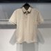 Men's Clothing Shirt Short Sleeve Lapel Fashion Casual Handsome T Shirt_viptrois.com