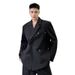 Trendy Men's Top, Handsome Loose Suit Jacket, Men's Spring And Autumn Versatile Casual Suit_viptrois.com