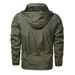 2025 New Spring And Autumn Large Size Jacket Men's Windproof And Waterproof Outdoor Hooded Jacket Men's Jacket_viptrois.com