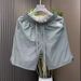 Men's Clothing Summer Thin Sports Shorts Solid Color Mesh Casual Shorts Breathable Loose Outer Wear Beach Pants_viptrois.com