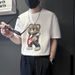 High End For Men, Summer Trendy Brand, Cool And Thin Short Sleeved, 2024 New Men's Casual Half Sleeved T-shirt_viptrois.com