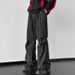 American Style Quick-Dry Outdoor Men's Summer Sports Paratrooper Cargo High Street Vibe Loose Casual Long Pants_viptrois.com
