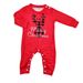 Christmas Alphabet plaid Fawn Christmas family dress printed homestay pajamas_viptrois.com
