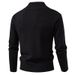 Loom Loom 2025 Autumn Winter European And American Youth Korean Version Thickened Scarf V-Neck Pullover Knitted Men's Sweater_viptrois.com