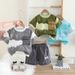 Boys' Summer 2025 New Small And Medium Sized Children's Wear Casual Short Sleeved Shorts Two Piece Set Trendy_viptrois.com