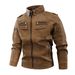 Men's Vintage Washed Leather Jacket – European-Sized Distressed Biker Style (Brown/Black/Denim, M-4XL)_viptrois.com